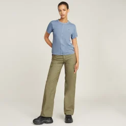 Damen G-Star Overdyed Front Seam T-Shirt