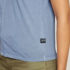 Damen G-Star Overdyed Front Seam T-Shirt