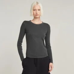Damen G-Star Overdyed Slim Longsleeve