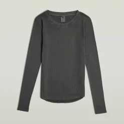 Damen G-Star Overdyed Slim Longsleeve
