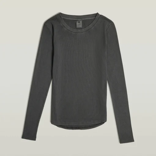 Damen G-Star Overdyed Slim Longsleeve