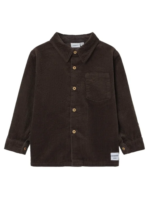 Kinder Name It Overshirt aus Cord
