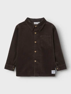 Kinder Name It Overshirt aus Cord