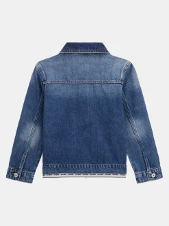 Kinder GUESS Oversize Jeansjacke