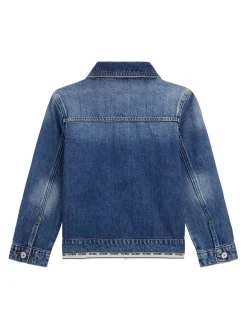 Kinder GUESS Oversize Jeansjacke