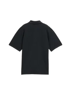 Kinder Tom Tailor Denim Oversize Poloshirt mit Logo Badge