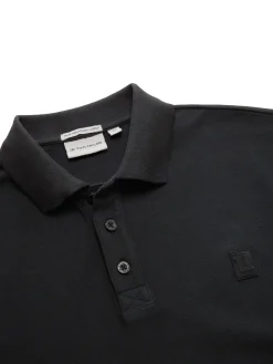 Kinder Tom Tailor Denim Oversize Poloshirt mit Logo Badge