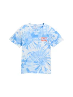 Kinder Tom Tailor Denim Oversize Tie-Dye T-Shirt