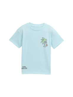 Kinder Tom Tailor Denim Oversize T-Shirt mit Print