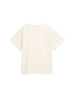 Kinder Tom Tailor Denim Oversize T-Shirt mit Print
