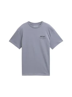 Kinder Tom Tailor Denim Oversize T-Shirt mit Print