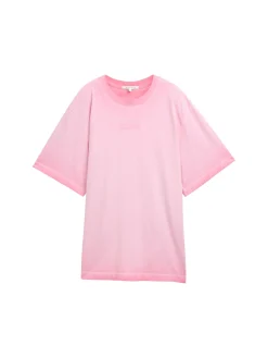 Damen Tom Tailor Denim Oversize T-Shirt mit Print