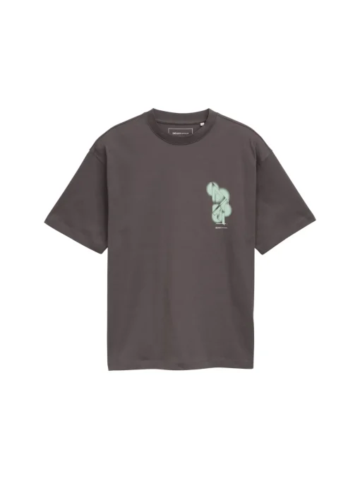 Herren Tom Tailor Denim Oversize T-Shirt mit Rückenprint