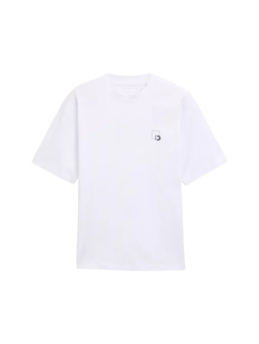Herren Tom Tailor Denim Oversize T-Shirt mit Rücken-Print
