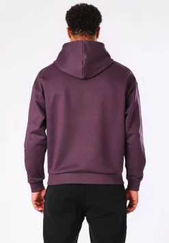 Herren Hugo Red Oversized Hoodie aus Baumwoll-Terry mit tonalem Logo