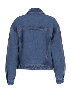 Damen GUESS JEANS Oversized Trucker Jeansjacke