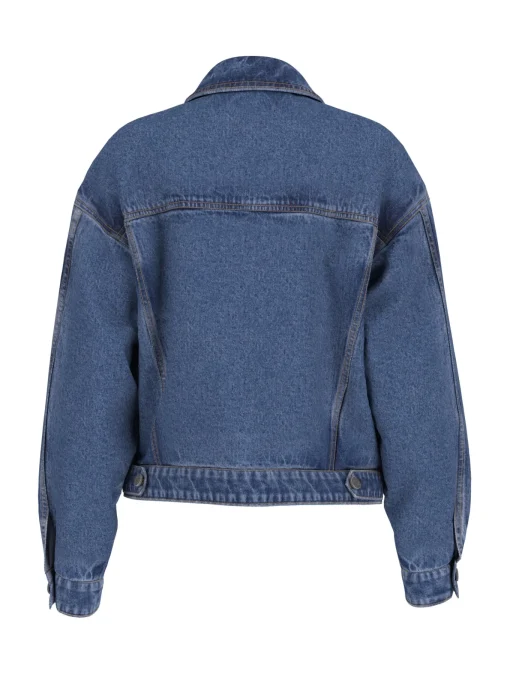 Damen GUESS JEANS Oversized Trucker Jeansjacke