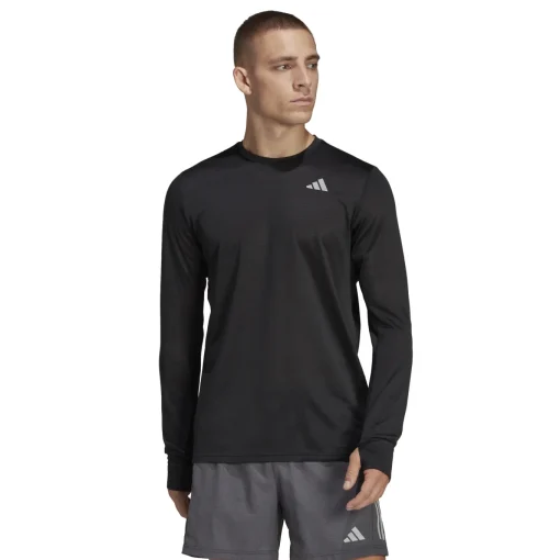 Herren Adidas Own The Run Laufshirt langarm