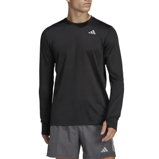 Herren Adidas Own The Run Laufshirt langarm