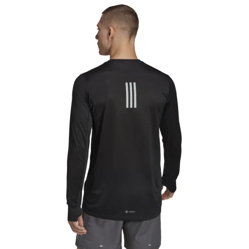 Herren Adidas Own The Run Laufshirt langarm