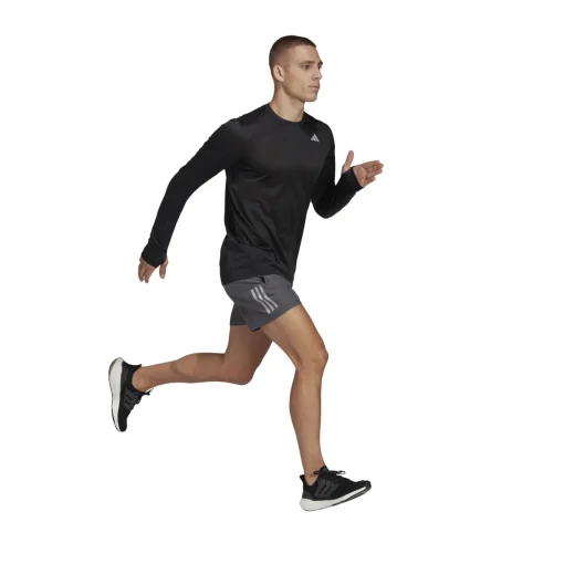 Herren Adidas Own The Run Laufshirt langarm