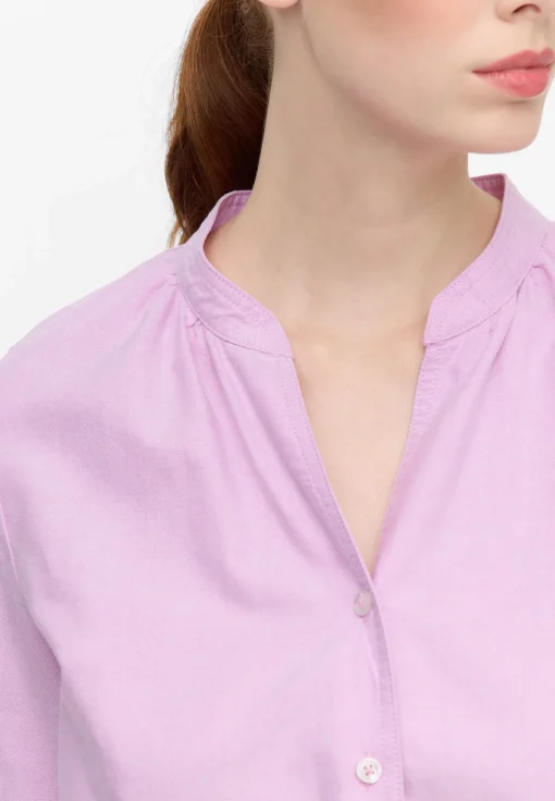 Damen Eterna Oxford Shirt Bluse Langarm