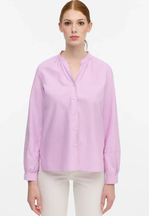 Damen Eterna Oxford Shirt Bluse Langarm