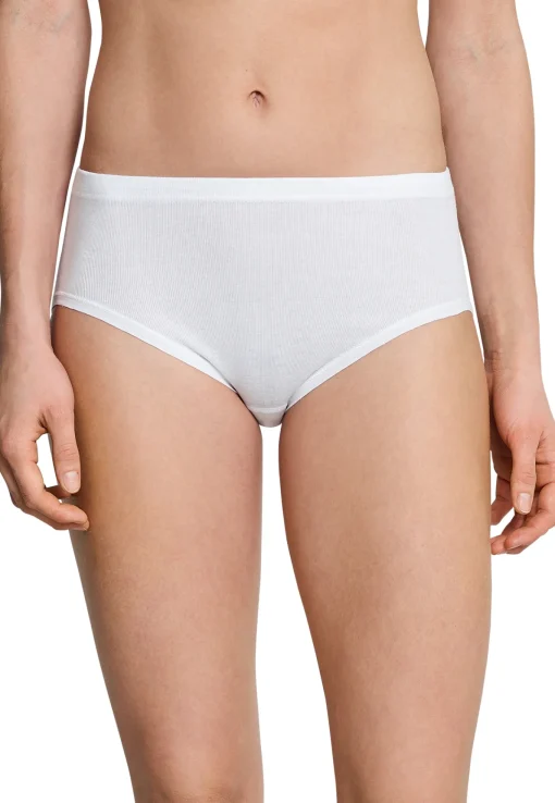 Damen Schiesser 2Pack Feinripp Hüftslip