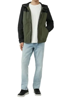 Herren QS Packable Windbreaker mit Kapuze