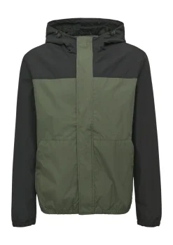 Herren QS Packable Windbreaker mit Kapuze