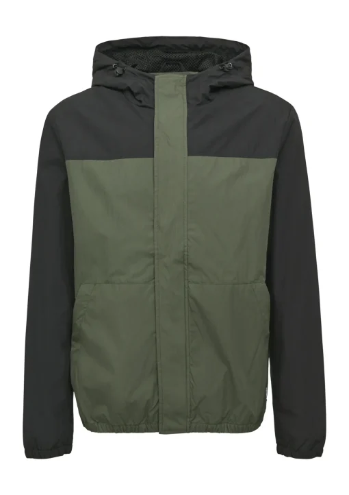 Herren QS Packable Windbreaker mit Kapuze