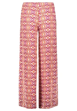 Damen Cartoon Palazzo-Hose