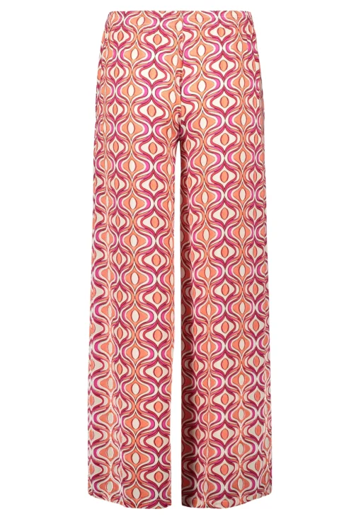 Damen Cartoon Palazzo-Hose