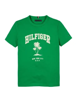 Kinder Tommy Hilfiger Palmenprint T-Shirt