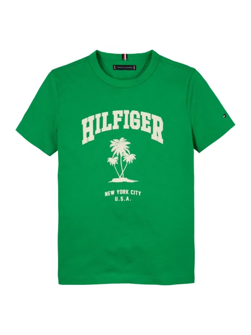 Kinder Tommy Hilfiger Palmenprint T-Shirt