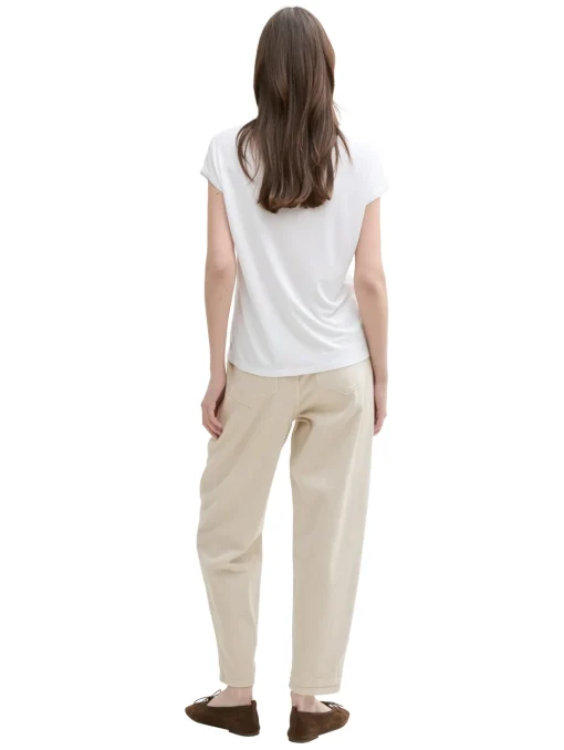 Damen Tom Tailor Denim Paperbag Barrel Jeans