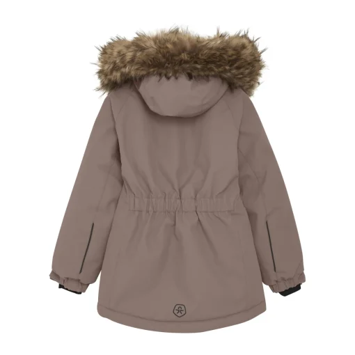 Kinder Color Kids Parka W. Fake Fur