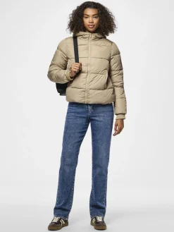 Damen Pieces PCBEE Wattierte Jacke