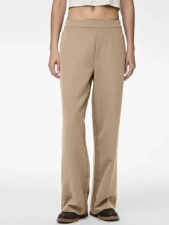 Damen Pieces PCBOZZY Hose mit weitem Bein