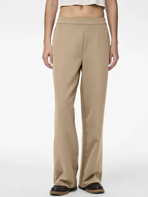 Damen Pieces PCBOZZY Hose mit weitem Bein