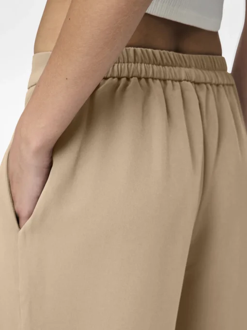 Damen Pieces PCBOZZY Hose mit weitem Bein