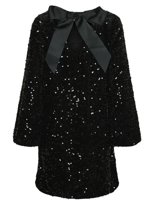 Damen Pieces PCKAM Paillettenkleid