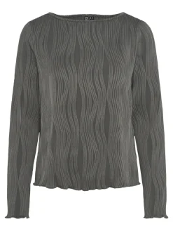 Damen Pieces PCNANNIKA Langarmshirt