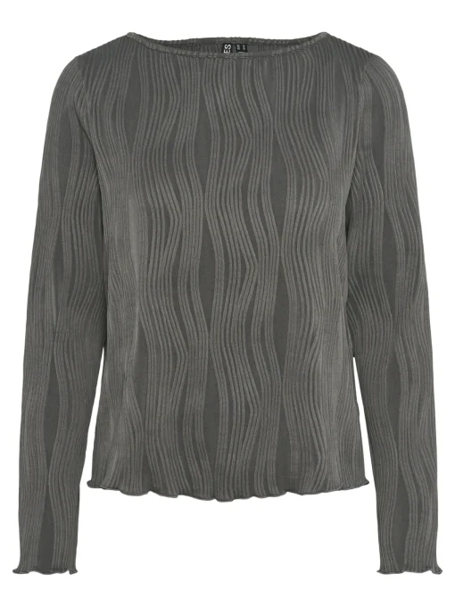 Damen Pieces PCNANNIKA Langarmshirt