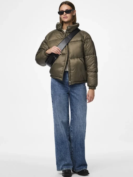 Damen Pieces PCNAOMY Wattierte Jacke