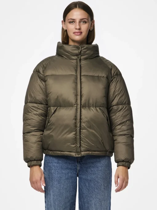 Damen Pieces PCNAOMY Wattierte Jacke