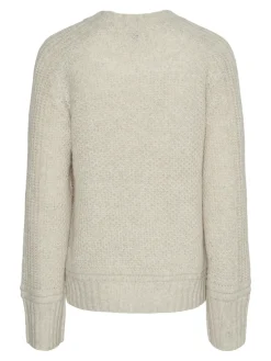 Damen Pieces PCNONNA Strickpullover