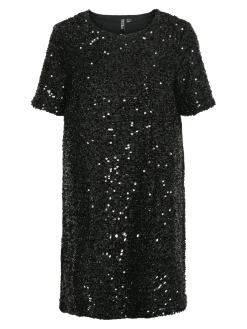 Damen Pieces PCSERENA Paillettenkleid