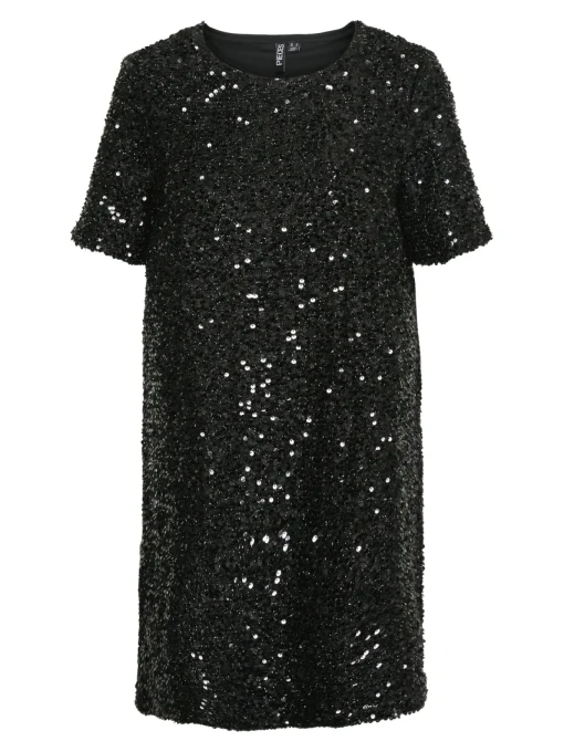 Damen Pieces PCSERENA Paillettenkleid