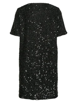 Damen Pieces PCSERENA Paillettenkleid